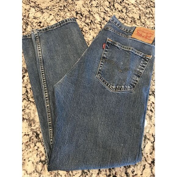 Levi's Other - Levis 505 Stretch Jeans Regular Fit Straight Leg Measures 34x31 Great Condition
